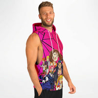 Athletic Drop Armhole WORK OUT HOODIE