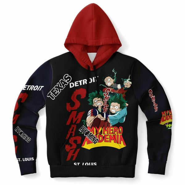 My hero DEKU SMASH UNIVERSITY Hoodie