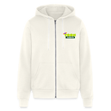 Jujutsu kaisen zip hoodie - vintage white