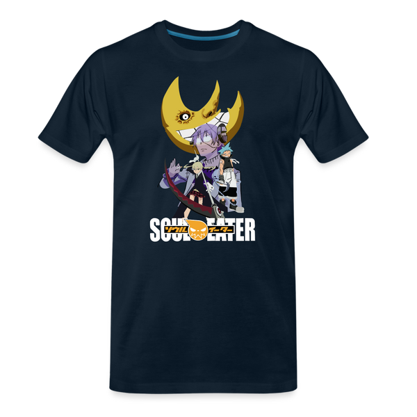 Premium Organic SOUL EATER Tee - deep navy