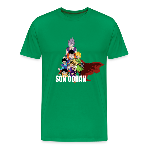 Premium Son Gohan Art T-Shirt - kelly green