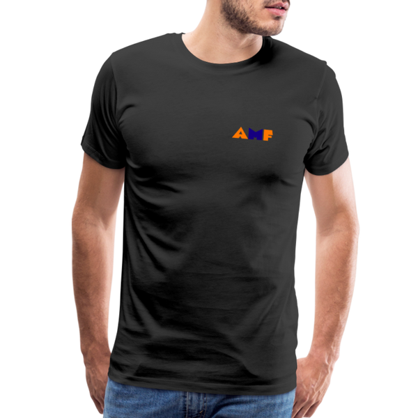 Hiei Black dragon Flame Men's Premium T-Shirt - black